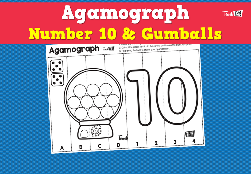 Agamograph- Number 10 & Gumballs