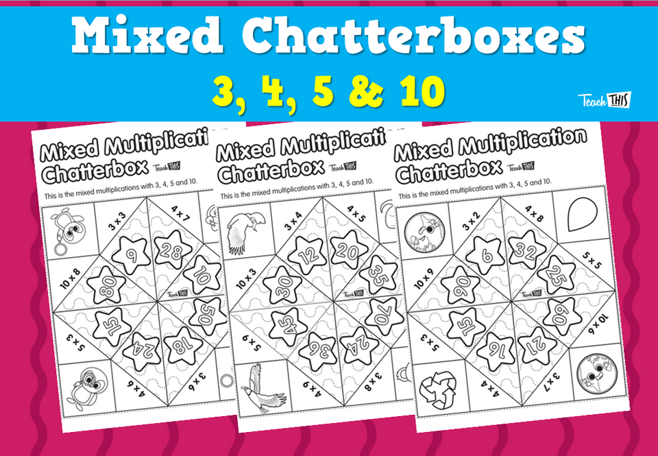Mixed Chatterboxes- 3, 4, 5 & 10