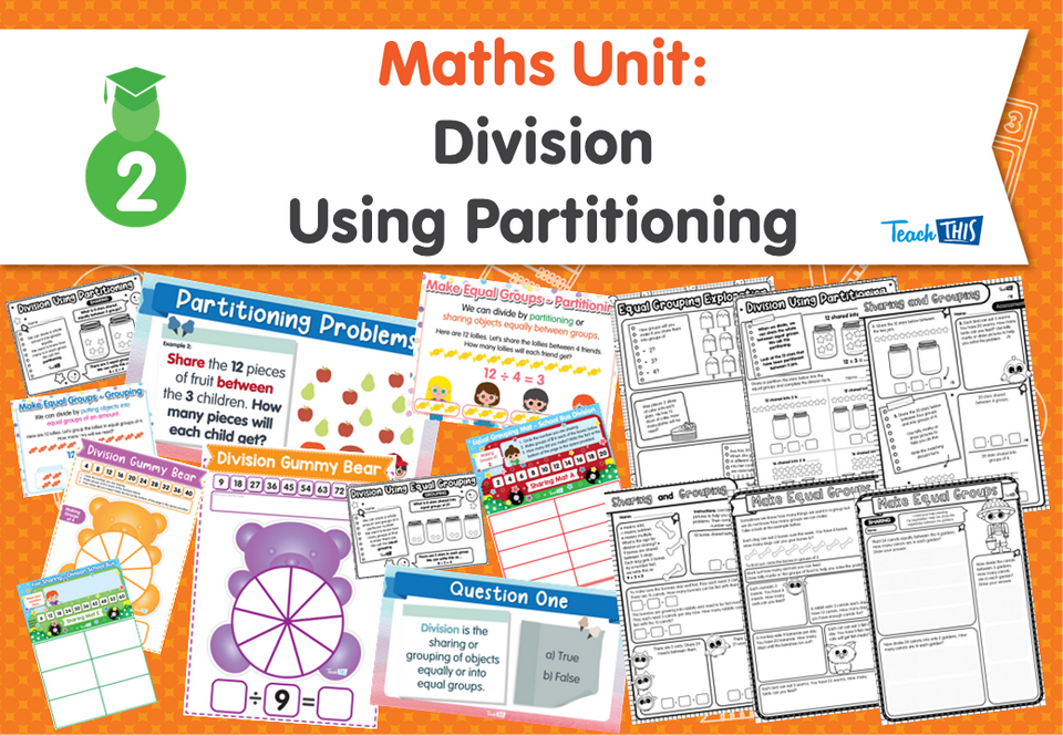 Maths Unit: Division Using Partitioning