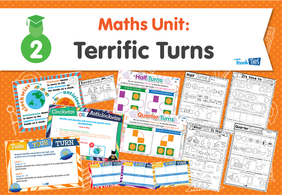 Maths Unit: Terrific Turns
