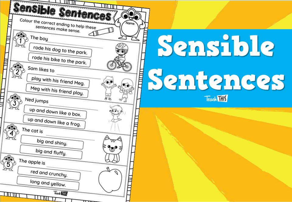 Sensible Sentences