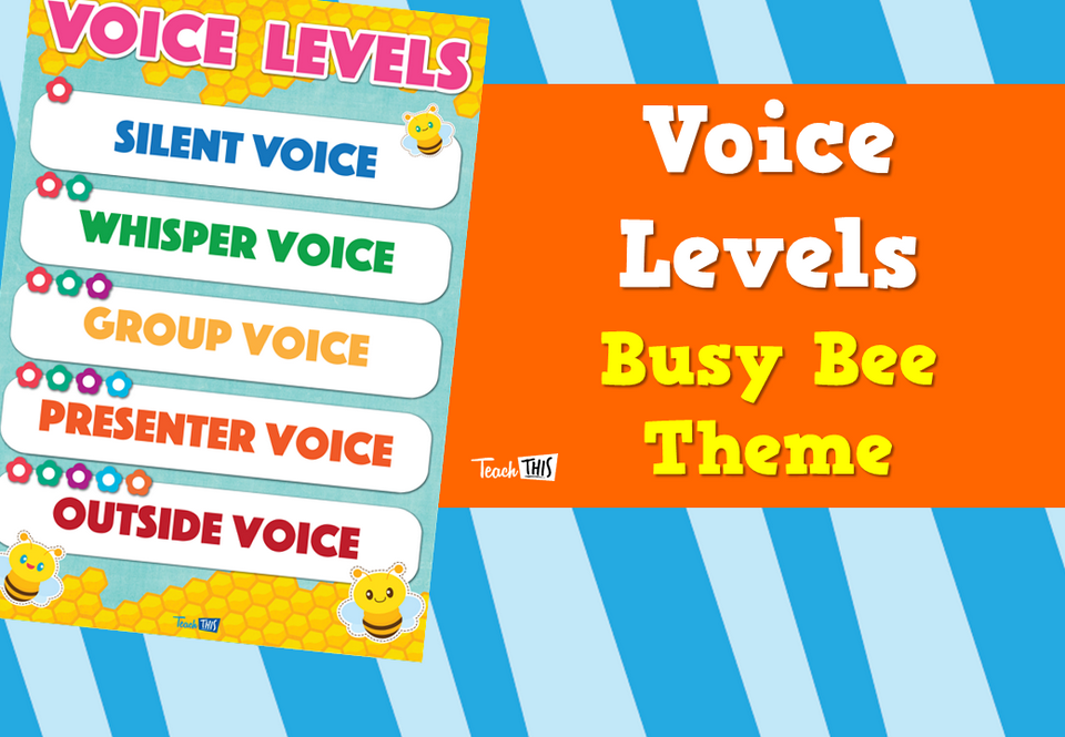 Voice Levels - Busy Bee Theme