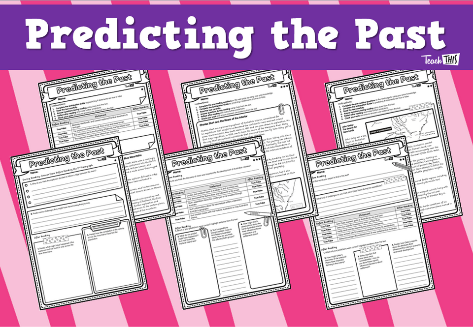 Predicting the Past