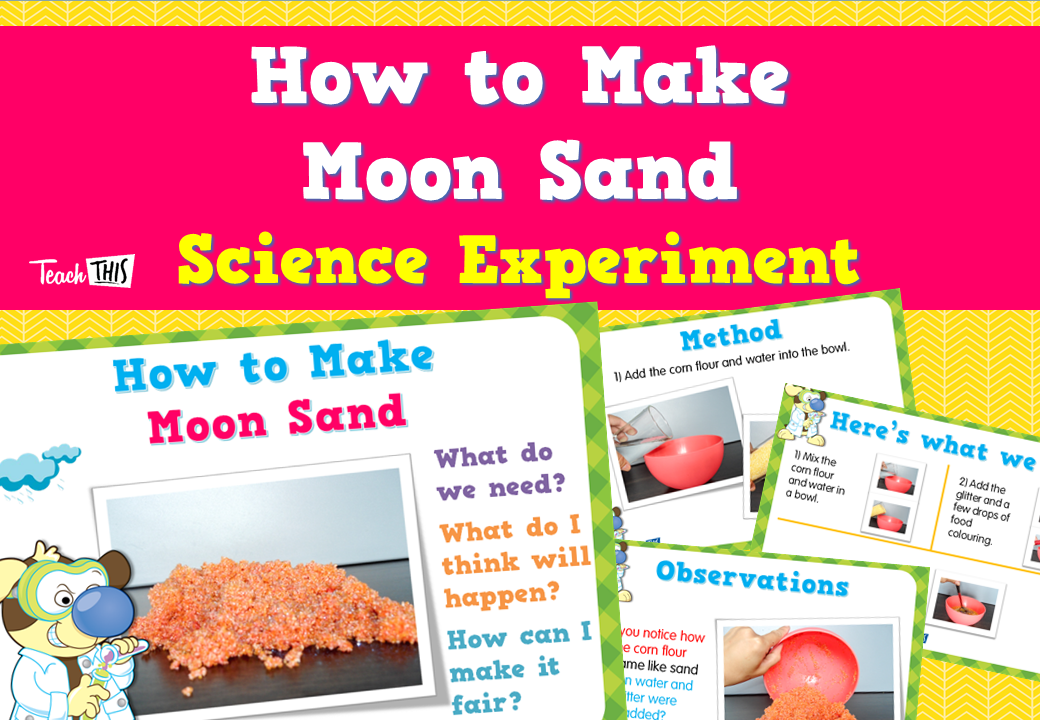 How to Make Moon Sand
