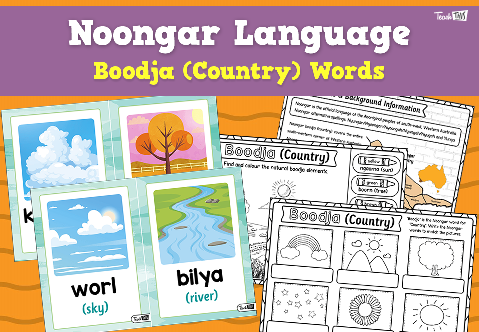 Noongar Language - Boodja (Country)