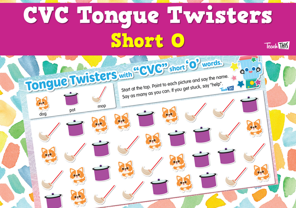 CVC Tongue Twisters - Short O