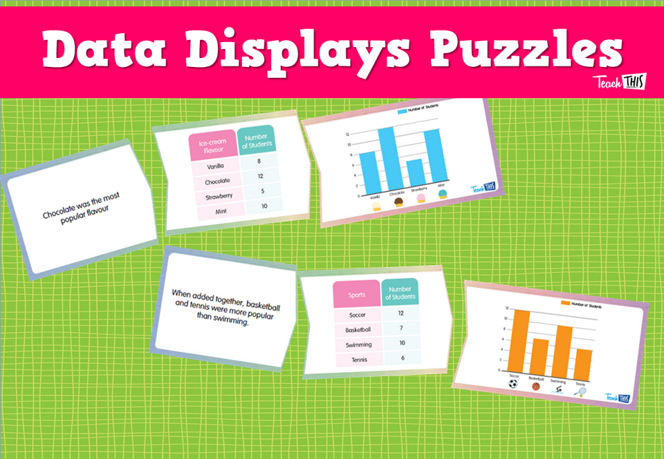 Data Displays Puzzles
