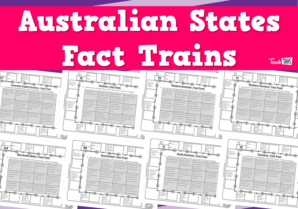 Australian States - Fact Trains