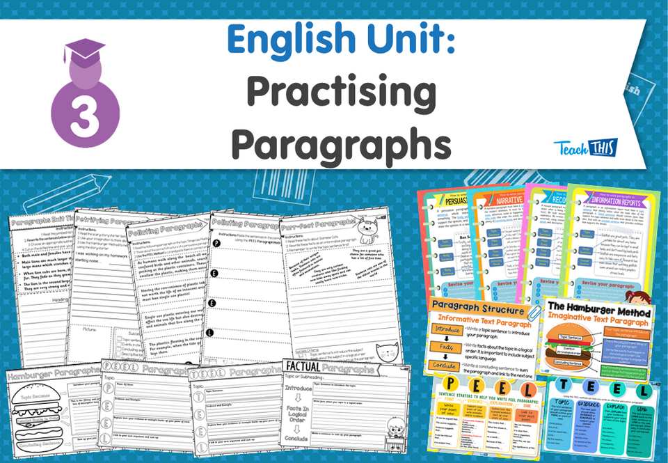 English Unit: Practising Paragraphs