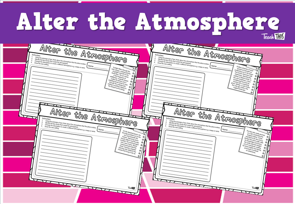 Alter the Atmosphere