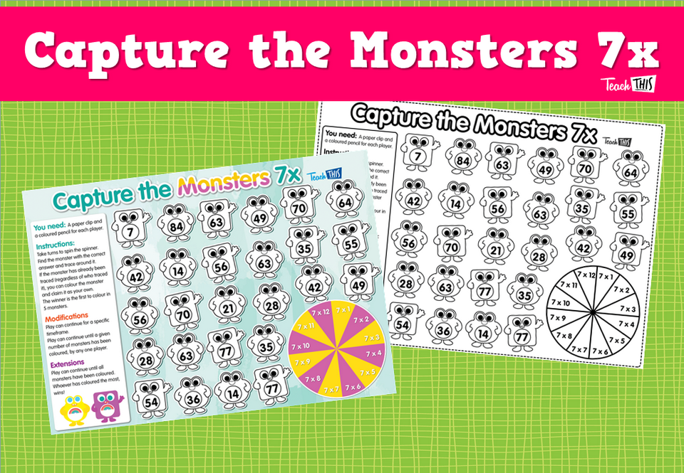 Capture the Monsters- 7x