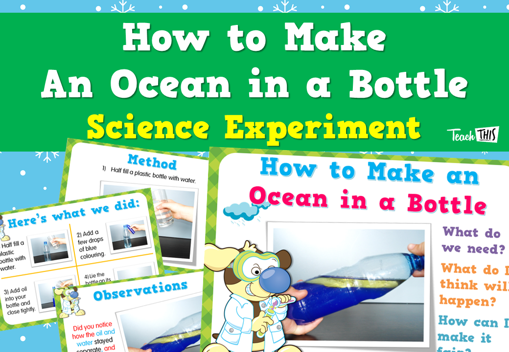 How to Make an Ocean in a Bottle