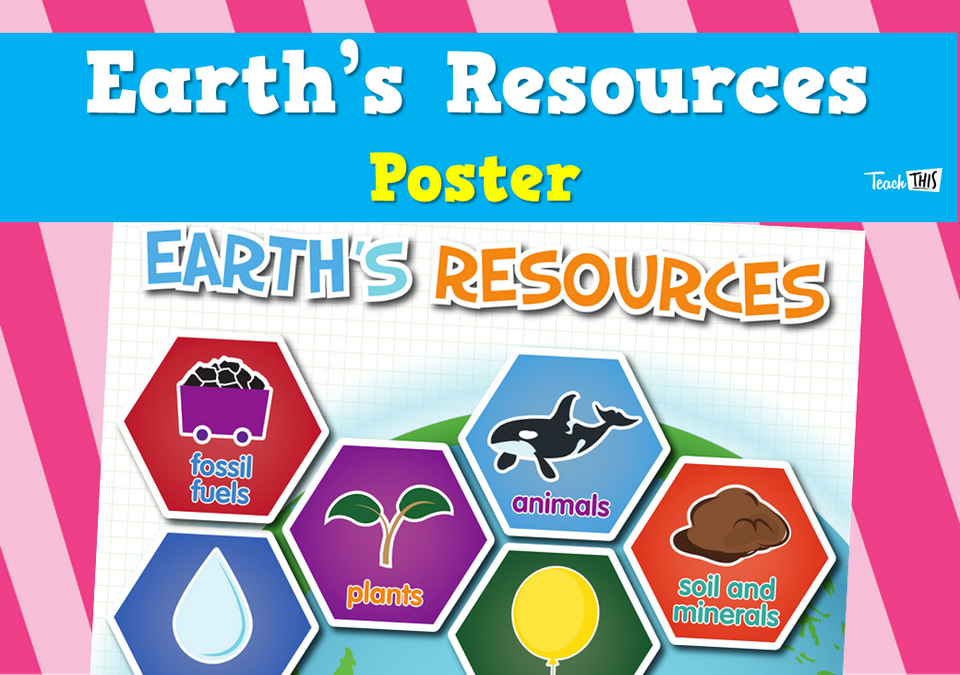 Earth's Resources - Poster