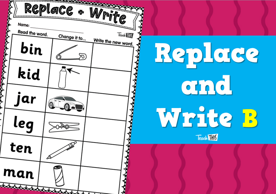 Replace and Write B