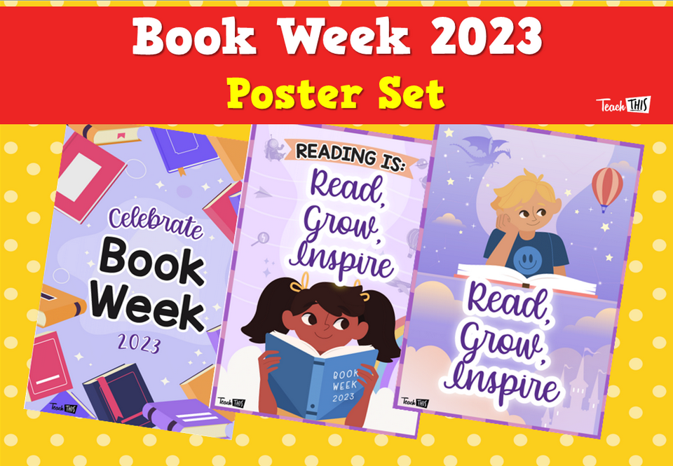 Book Week 2023 - Poster Set