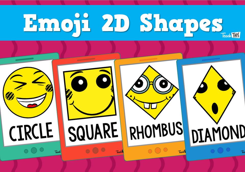 Emoji 2D Shapes