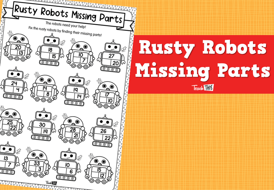 Rusty Robots Missing Parts