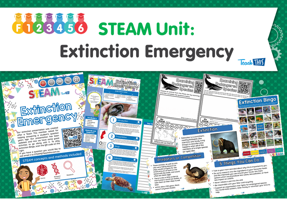 STEAM Unit: Extinction Emergency