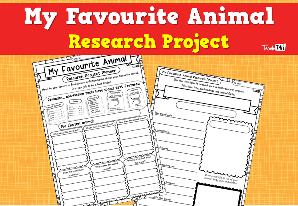 My Favourite Animal Research Project