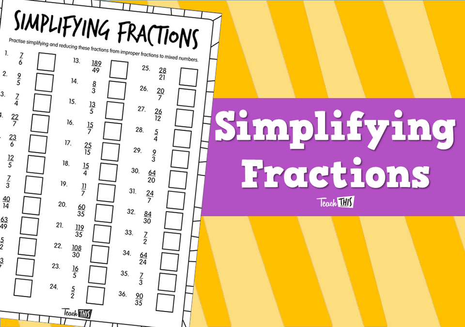 Simplifying Fractions