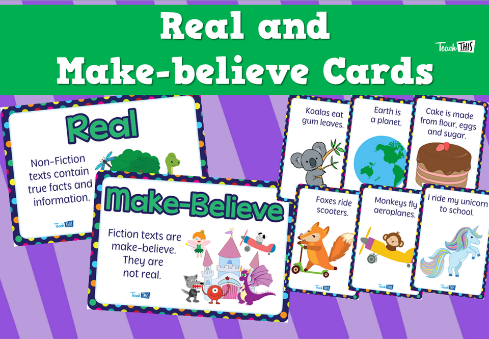 Real and Make-believe Cards