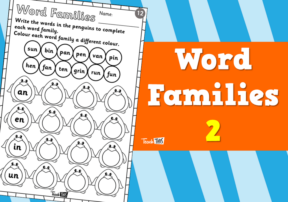 Word Families 2