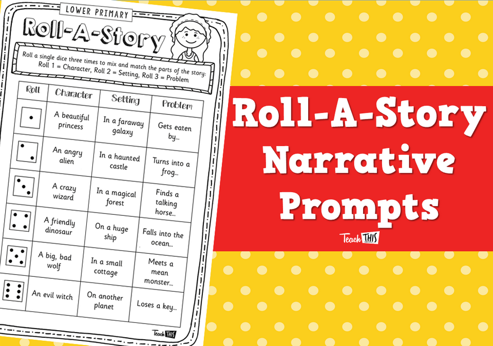 Roll-A-Story Narrative Prompts