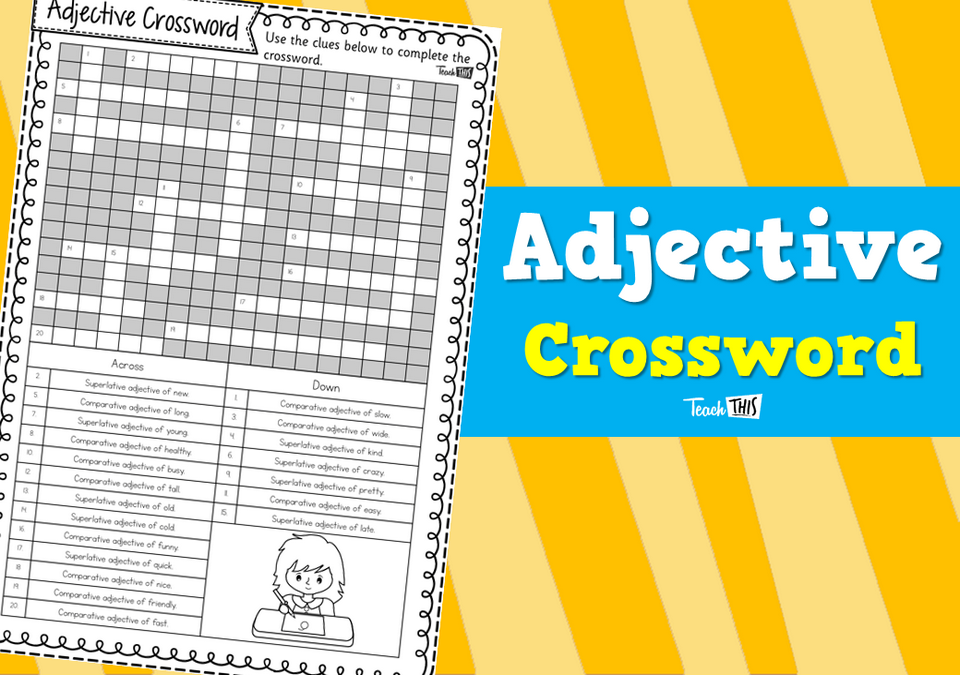 Adjective Crossword