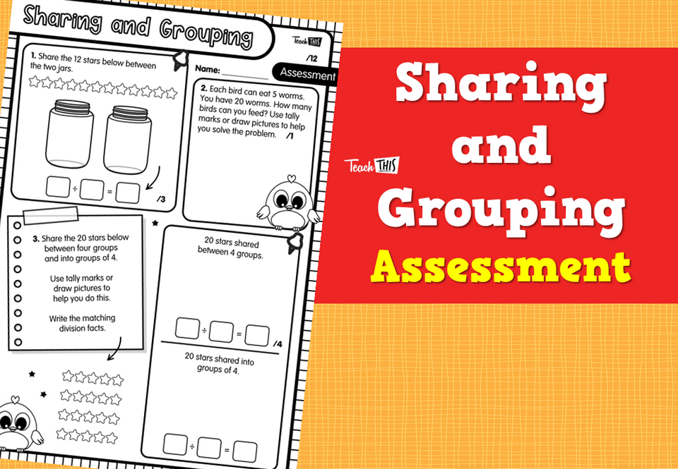 Sharing and Grouping Assessment