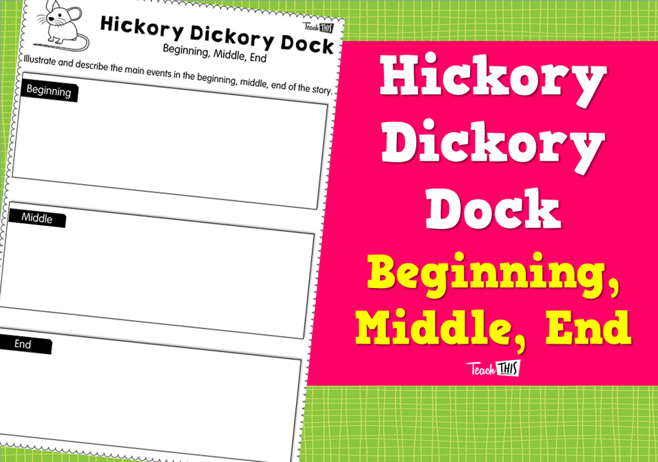 Hickory Dickory Dock - Beginning, Middle, End