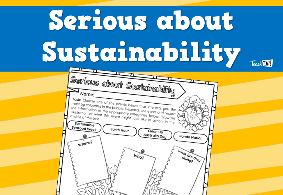 Serious about Sustainability