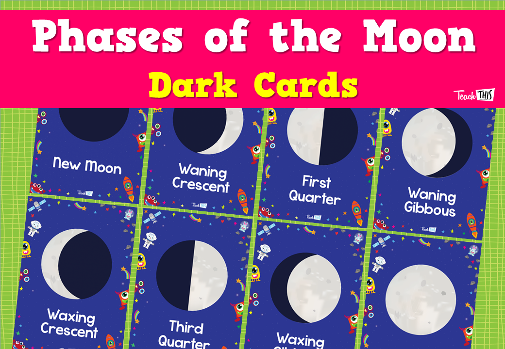 Phases of the Moon - Dark Cards