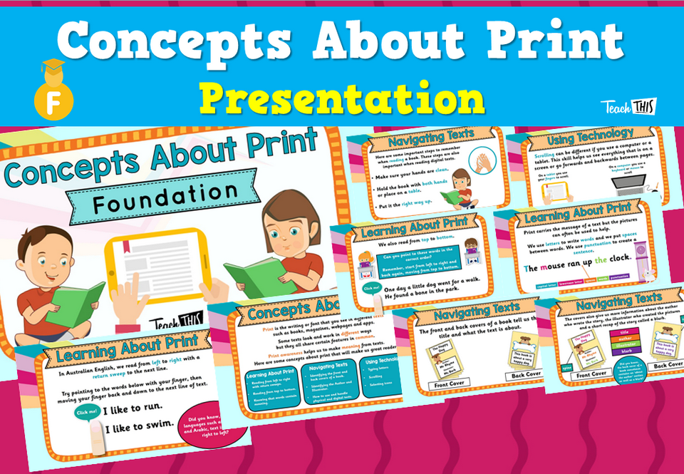 Concepts About Print - Presentation