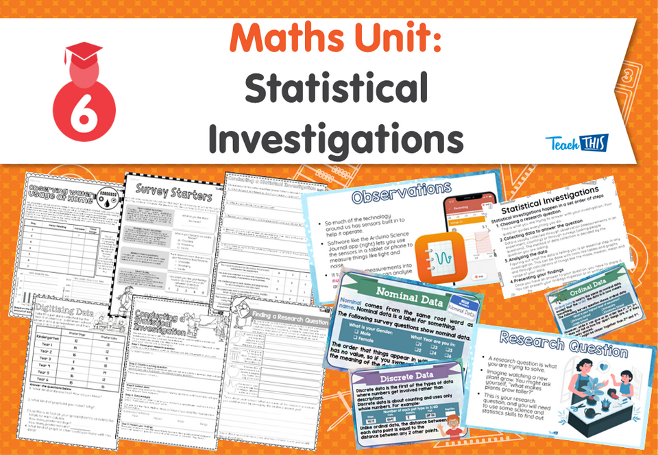 Maths Unit: Statistical Investigations