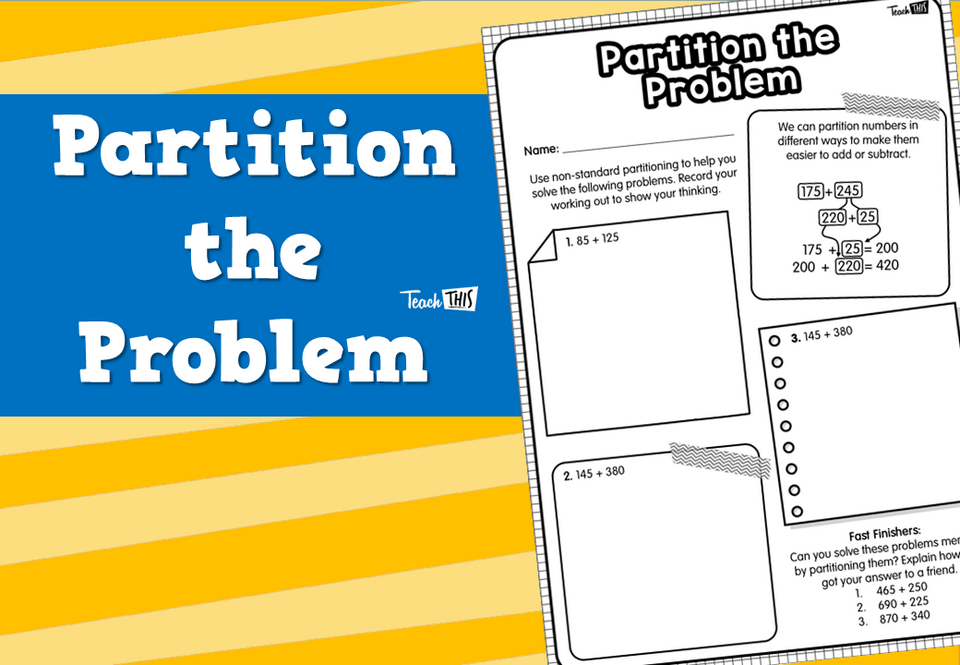 Partition the Problem