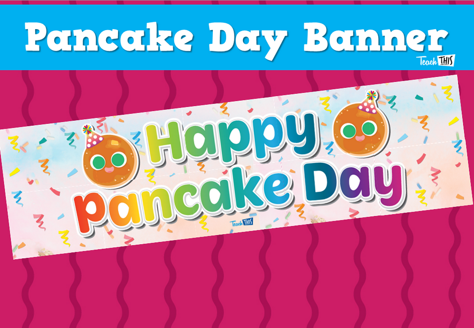 Pancake Day Banner
