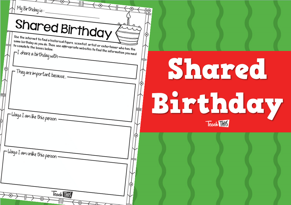 Shared Birthday