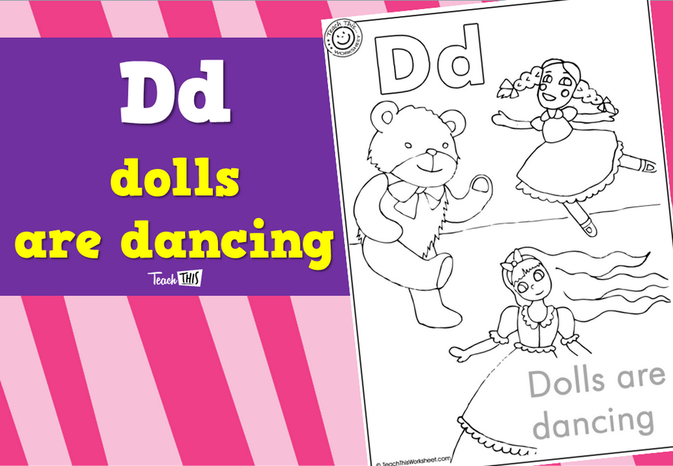Dd - dolls are dancing