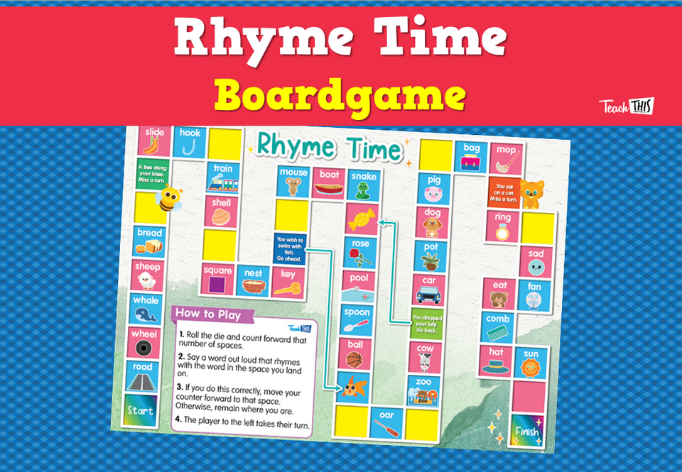 Rhyme Time Boardgame