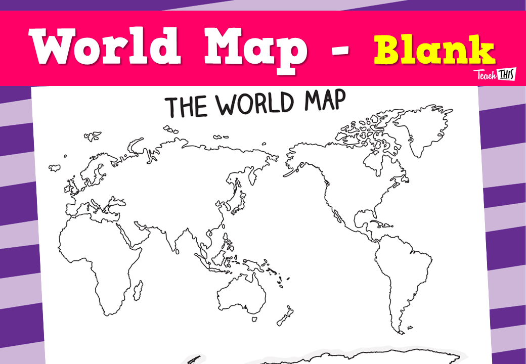 World Map - Blank