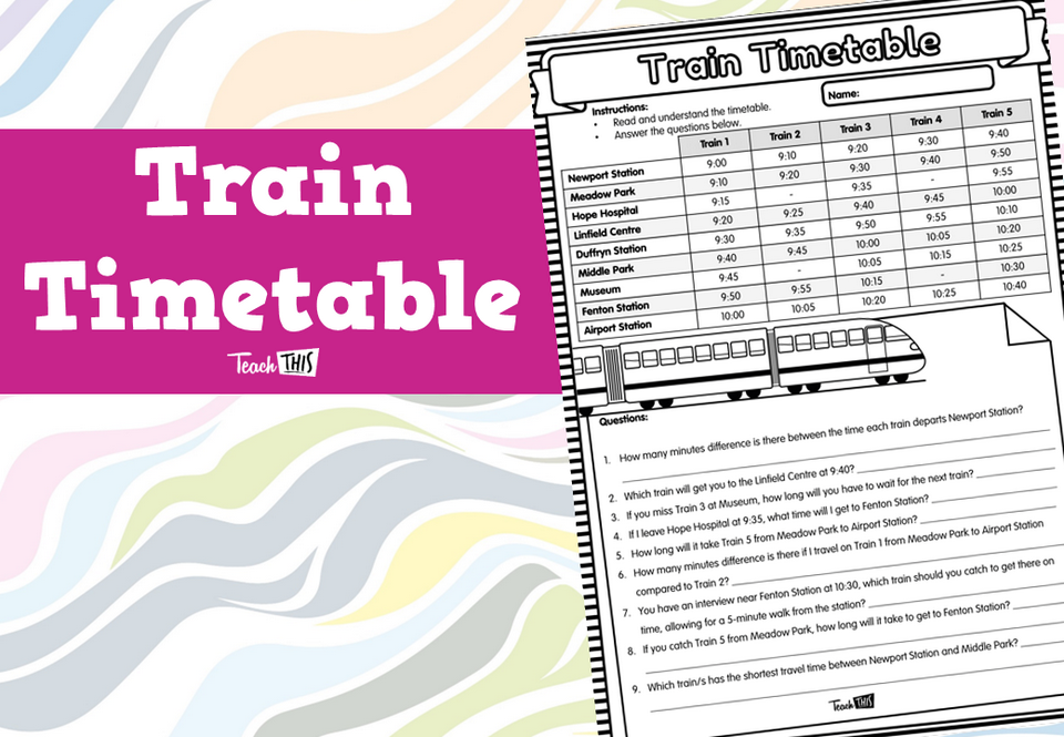 Train Timetables