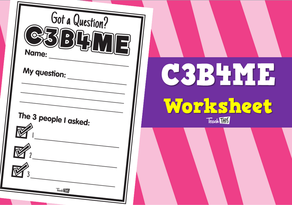 C3B4ME Worksheet