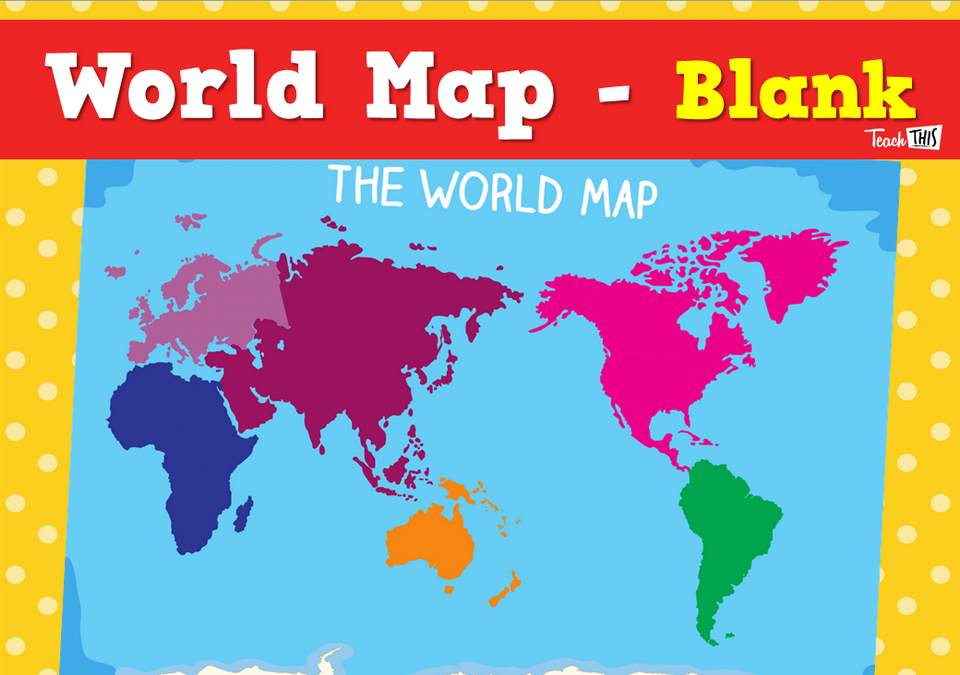 World Map - Blank