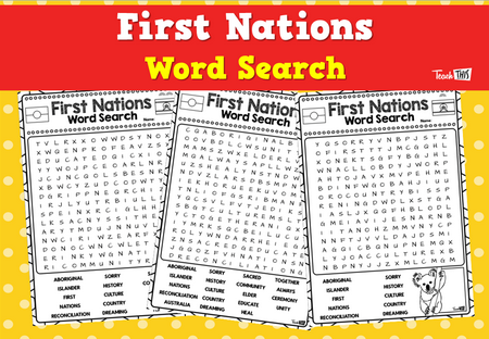 First Nations Word Search