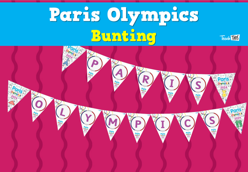 Paris Olympics Bunting