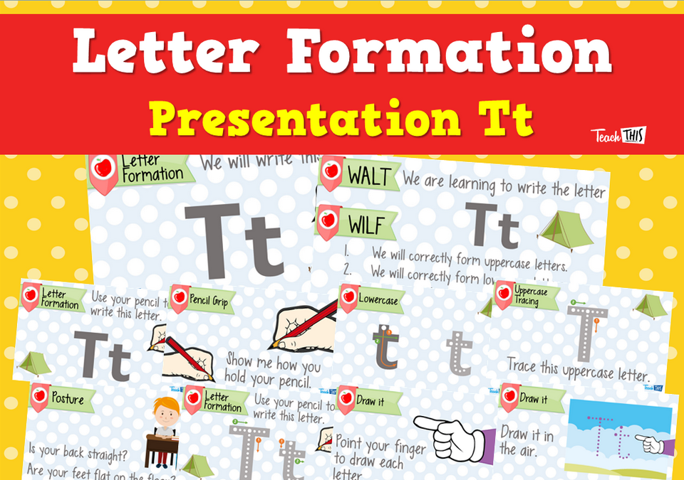 Letter Formation Presentation Tt
