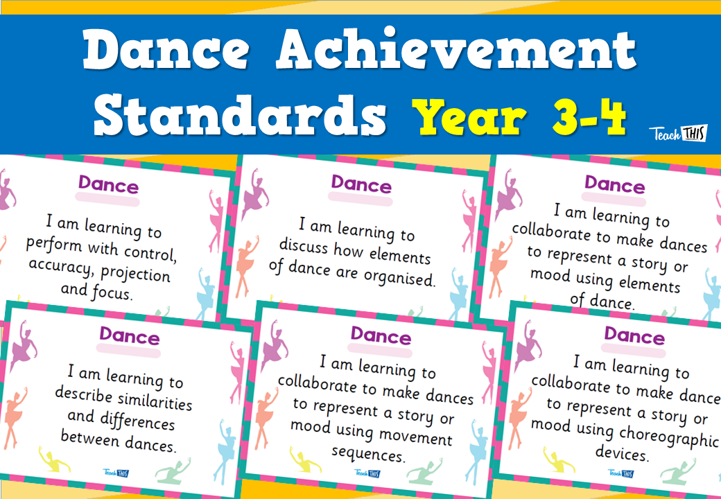 Dance Achievement Standards Year 3-4