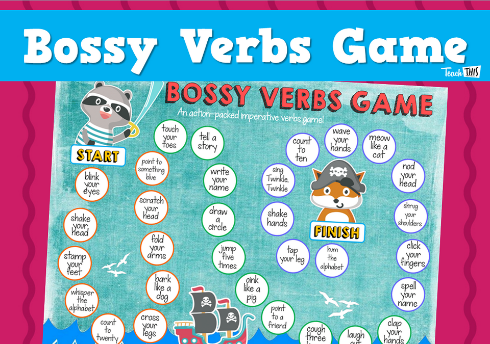 Bossy Verbs Game