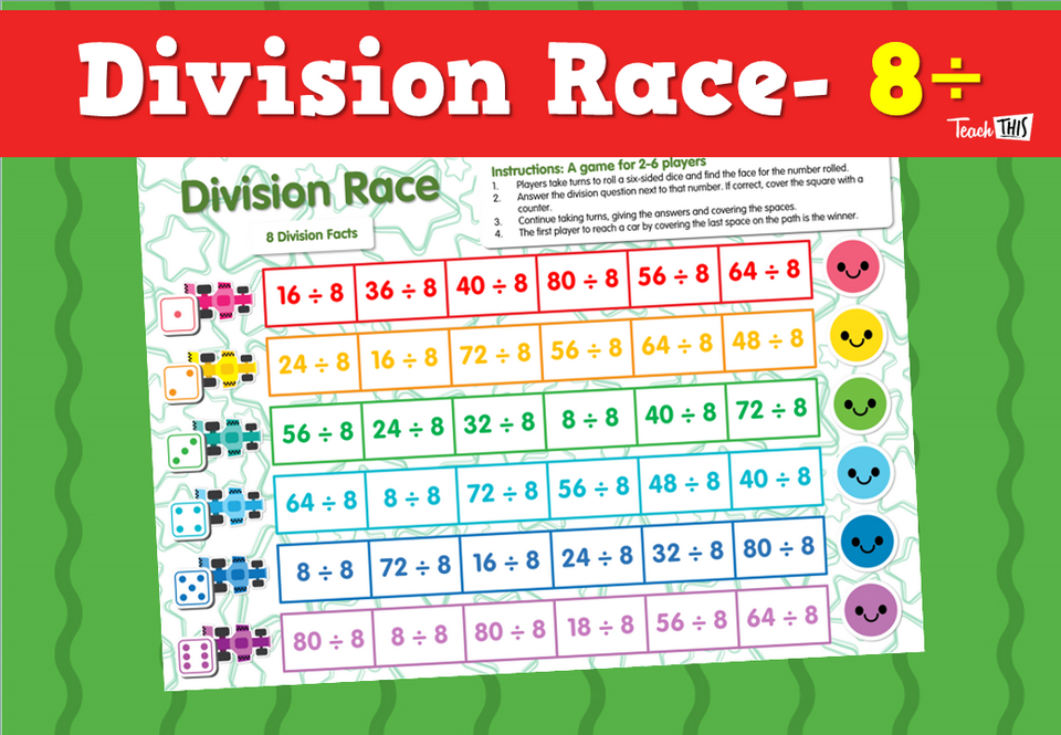 Division Race- 8÷