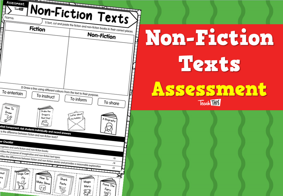 Non-Fiction Texts Assessment